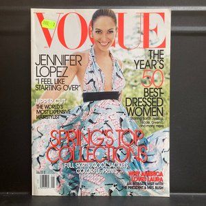 Vogue magazine January 2005 - Jennifer Lopez